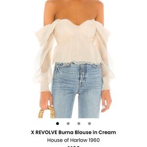 House of Harlow 1960 Burna Blouse